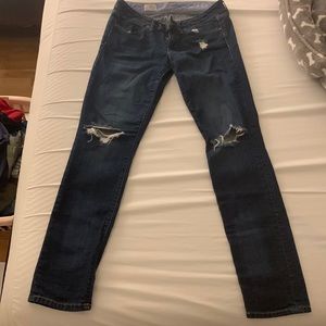 Gap skinny jeans- dark wash